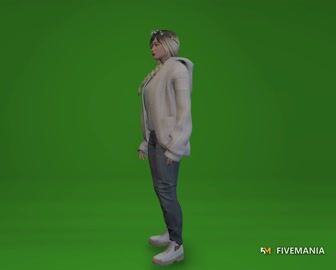 Catline | Female Ped | Multiple Outfits | Optimized & Fivem Ready [Add-On] — video preview
