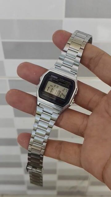 Đồng hồ Casio Vintage Unisex Bạc. Mua bán Đồng hồ tại Huyện Gò Công Tây Tiền Giang được đăng bởi Tuấn Trung hình 1