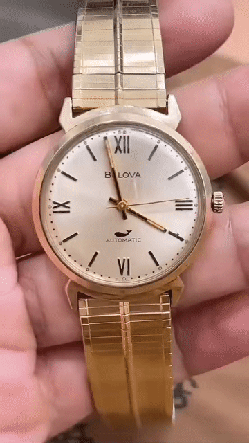 Đồng hồ Bulova bọc vàng Nam 1965. Mua bán Đồng hồ tại Thành phố Mỹ Tho Tiền Giang được đăng bởi Hàng tuyển chọn xách tay  hình 1
