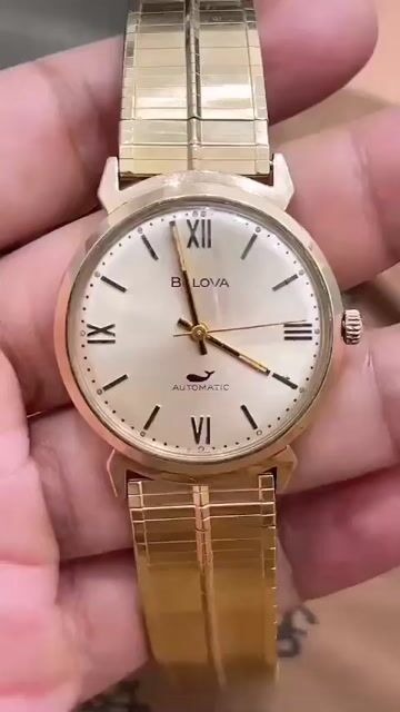 Đồng hồ Bulova bọc vàng Nam 1965. Mua bán Đồng hồ tại Thành phố Mỹ Tho Tiền Giang được đăng bởi Hàng tuyển chọn xách tay  hình 1