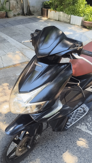 Honda Air Blade 2008 Đen bs 43. Mua bán Xe máy tại Quận Thanh Khê Đà Nẵng được đăng bởi bơ xitrum  hình 1