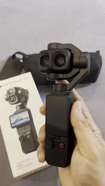 Máy quay DJI OSMO POCKET 4P Đen Chưa active. Mua bán Máy ảnh, Máy quay tại Quận Bình Thạnh Tp Hồ Chí Minh được đăng bởi Duc Anh hình 1
