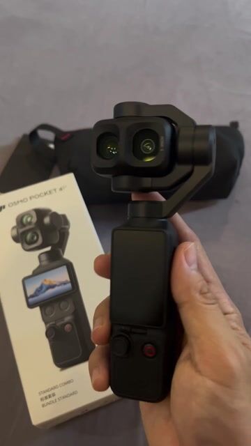 Máy quay DJI OSMO POCKET 4P Đen Chưa active. Mua bán Máy ảnh, Máy quay tại Quận Bình Thạnh Tp Hồ Chí Minh được đăng bởi Duc Anh hình 1