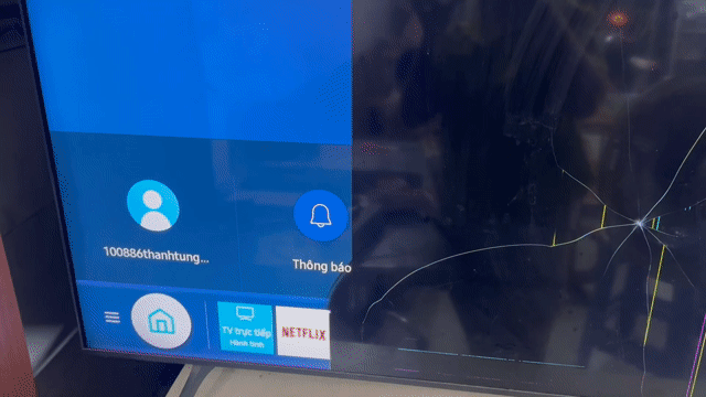 Tivi Samsung 55 inch hỏng màn hình. Mua bán Tivi, Âm thanh tại Quận 12 Tp Hồ Chí Minh được đăng bởi Dung hình 1