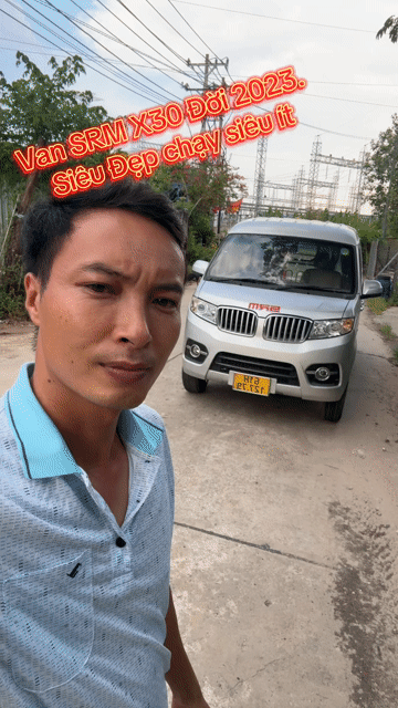 Van 2 chỗ SRM X30 2023 930kg. Siêu đẹp. Mua bán Xe tải, xe ben tại Thành phố Thuận An Bình Dương được đăng bởi Huỳnh Trần Auto hình 1