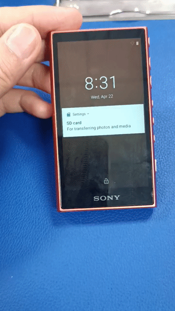 Máy nghe nhạc Sony Walkman A105. Mua bán Tivi, Âm thanh tại Quận Cầu Giấy Hà Nội được đăng bởi Huong nguyen thanh hình 1
