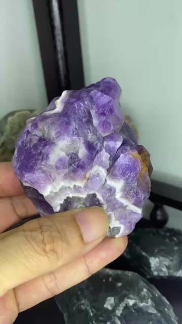 Đá phong thủy Thạch anh tím hoa chanh mini. Mua bán Đồ sưu tầm, đồ cổ tại Quận 12 Tp Hồ Chí Minh được đăng bởi Daquytuanngoc12 hình 1