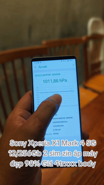 Sony Xperia X1 Mark 4 5G 128GB Xám. Mua bán Điện thoại tại Thành phố Mỹ Tho Tiền Giang được đăng bởi LH Max Dilys hình 1