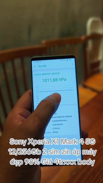 Sony Xperia X1 Mark 4 5G 128GB Xám. Mua bán Điện thoại tại Thành phố Mỹ Tho Tiền Giang được đăng bởi LH Max Dilys hình 1