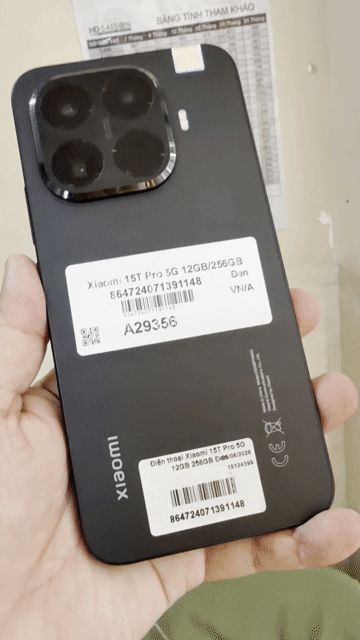 Xiaomi 15T Pro 12GB 256GB zin keng bh dài giá tốt. Mua bán Điện thoại tại Quận Bình Tân Tp Hồ Chí Minh được đăng bởi Shop phố smartphone 2 hình 1
