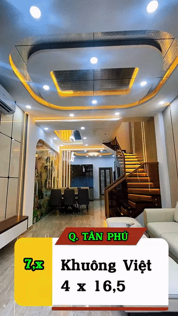 Mua bán Nhà ở Quận Tân Phú Tp Hồ Chí Minh diện tích 66 m² giá 7,6 tỷ