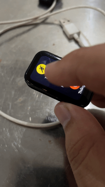 Xiaomi Band 8 Active Đen 99k / cái. Mua bán Thiết bị đeo thông minh tại Quận Cẩm Lệ Đà Nẵng được đăng bởi beo beo hình 1