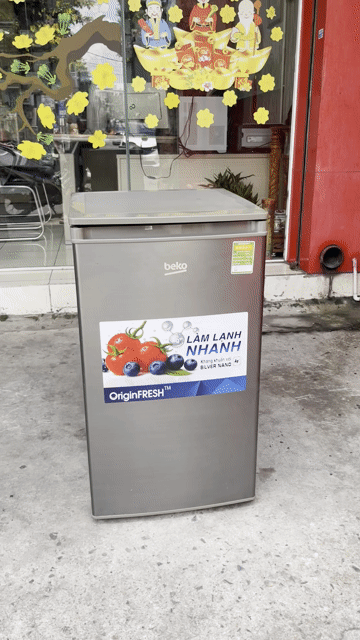 Tủ lạnh mini Beko 90 lít nhỏ gọn. Mua bán Tủ lạnh tại Quận Bình Tân Tp Hồ Chí Minh được đăng bởi Điện Lạnh Gia Việt  hình 1