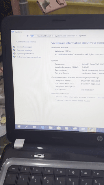 HP Pavilion g4 i3 6GB/SSD 128GB Windows 10 Pro. Mua bán Laptop tại Quận 8 Tp Hồ Chí Minh được đăng bởi Hoàng Xanh SM hình 1