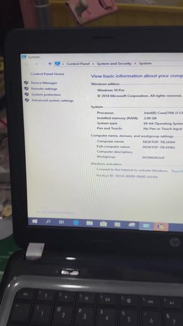 HP Pavilion g4 i3 6GB/SSD 128GB Windows 10 Pro. Mua bán Laptop tại Quận 8 Tp Hồ Chí Minh được đăng bởi Hoàng Xanh SM hình 1