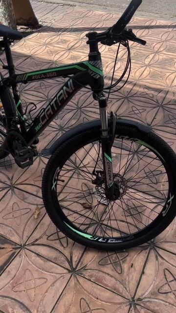 Xe đạp địa hình CATANI 26CA-360 Đen xanh. Mua bán Xe đạp tại Quận Ninh Kiều Cần Thơ được đăng bởi Cầm Đồ Cường Thịnh  hình 1