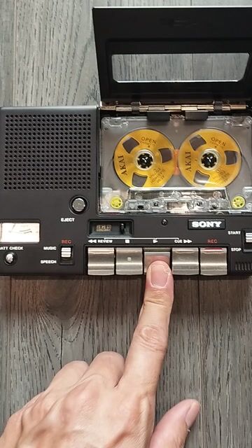 Máy cassette Sony TC-1100B Đen Mới 99%. Mua bán Tivi, Âm thanh tại Huyện Gia Lâm Hà Nội được đăng bởi Cao tuan anh hình 1