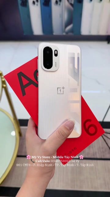 OnePlus Ace 6 256GB Trắng Like New. Mua bán Điện thoại tại Thành phố Tây Ninh Tây Ninh được đăng bởi Mỹ Vy Store Mobile Tây Ninh hình 1