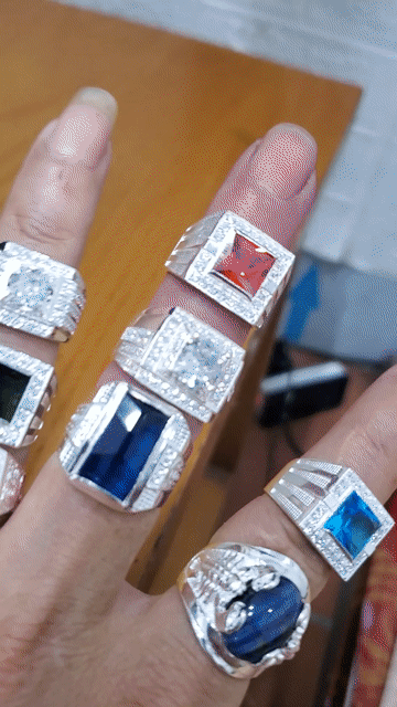 Nhẫn nam bạc ta S950 nhiều dành cho các men . Mua bán Phụ kiện thời trang khác tại Huyện Gia Lâm Hà Nội được đăng bởi Nguyen minh hình 1