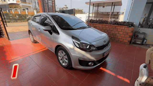 Kia Rio 2015 Bạc. Mua bán Ô tô tại Huyện Chư Sê Gia Lai được đăng bởi Quang  hình 1