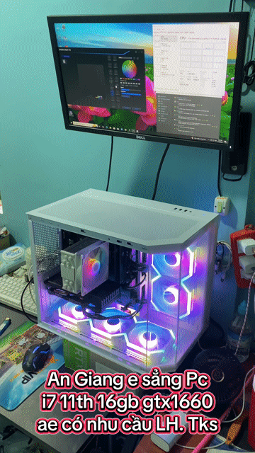 An Giang cn2 e sẳng Pc i7 11700f Gtx1660. Mua bán Máy tính để bàn tại Huyện Chợ Mới An Giang được đăng bởi Vi Tính Phát Tài hình 1