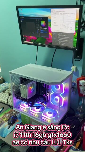 An Giang cn2 e sẳng Pc i7 11700f Gtx1660. Mua bán Máy tính để bàn tại Huyện Chợ Mới An Giang được đăng bởi Vi Tính Phát Tài hình 1
