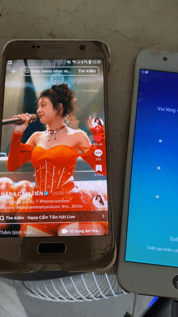 Samsung S6 Vàng hồng Đã qua sử dụng. Mua bán Điện thoại tại Quận 12 Tp Hồ Chí Minh được đăng bởi A Thanh hình 1