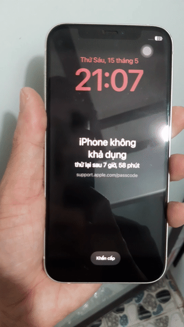 Apple xác iphone 12 Trắng Dính iCloud. Mua bán Điện thoại tại Huyện Thuỷ Nguyên Hải Phòng được đăng bởi Nguyễn văn thành hình 1