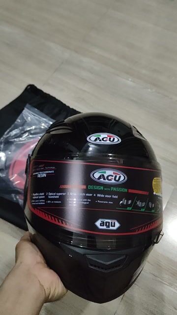 Pass nón fullface AGU chính hãng nguyên seal. Mua bán Phụ tùng xe tại Thành phố Thủ Đức Tp Hồ Chí Minh được đăng bởi Minh Hiếu  hình 1