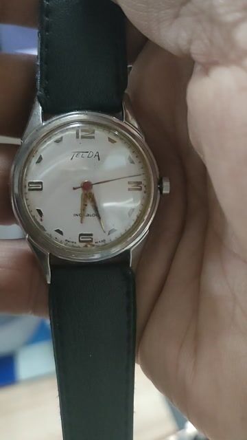 Đồng hồ TELDA Nam Thụy Sĩ 30mm. Mua bán Đồng hồ tại Thành phố Thủ Đức Tp Hồ Chí Minh được đăng bởi Quan Duy  hình 1