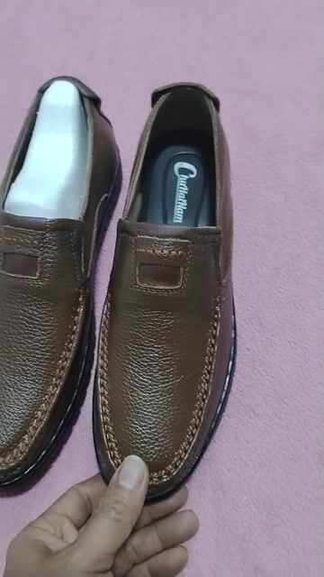 Giày lười nam da thật Nâu. Mua bán Giày dép tại Huyện Gia Lộc Hải Dương được đăng bởi Nguyễn Văn Đễ hình 1