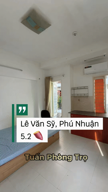 Cho thuê Phòng trọ Quận Phú Nhuận Tp Hồ Chí Minh diện tích 30 m² giá 5,2 triệu/tháng