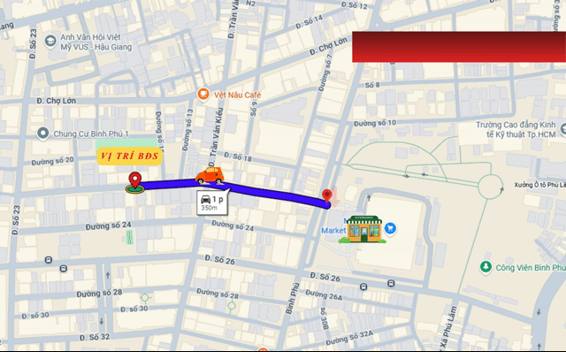 Mua bán Nhà ở Quận 6 Tp Hồ Chí Minh diện tích 76 m² giá 12,5 tỷ
