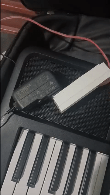 Đàn Organ Yamaha 383 Đen. Mua bán Nhạc cụ tại Thành phố Rạch Giá Kiên Giang được đăng bởi thai tran hình 1