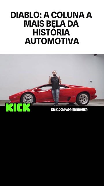 DIABLO: A COLUNA A MAIS BELA DA HISTÓRIA AUTOMOTIVA