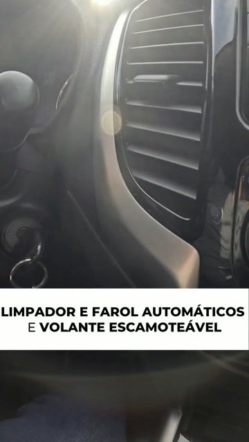LIMPADOR E FAROL AUTOMÁTICOS E VOLANTE ESCAMOTEÁVEL