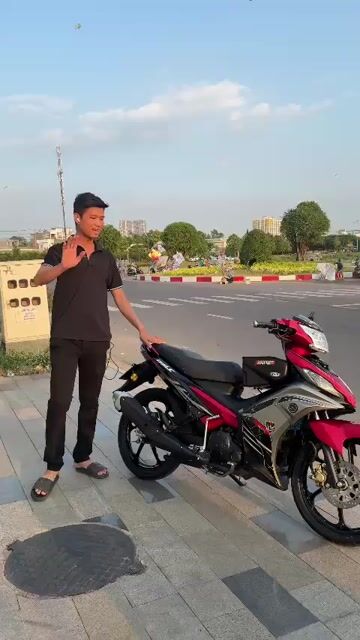 Yamaha Exciter 1S9A Đỏ đen. Mua bán Xe máy tại Quận 12 Tp Hồ Chí Minh được đăng bởi Hậu Dương hình 1