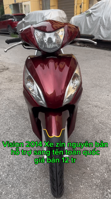 Bán Vision 2014 . 1 chủ từ đầu. sơn zin máy zin.. Mua bán Xe máy tại Quận Cầu Giấy Hà Nội được đăng bởi Xe Máy Đoàn Văn Cam Kết Đúng Ảnh Đúng Biển Đúng Giá Trị hình 1