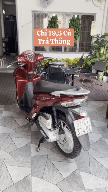 Honda Vision 110 2021 Đỏ 7.300km. Mua bán Xe máy tại Quận 12 Tp Hồ Chí Minh được đăng bởi Hoàng Bách  hình 1