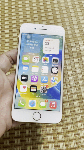 iPhone 8 Vàng hồng. Mua bán Điện thoại tại Huyện Châu Thành Bến Tre được đăng bởi Dũng  hình 1