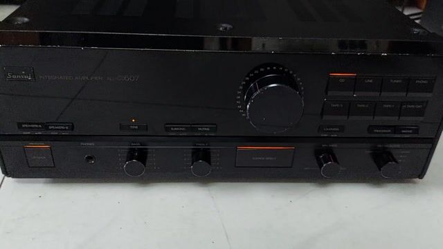 Bán amply sansui AU A607 điện 100v CS 240w. Mua bán Tivi, Âm thanh tại Huyện Bình Chánh Tp Hồ Chí Minh được đăng bởi Le va loa amply bãi hình 1