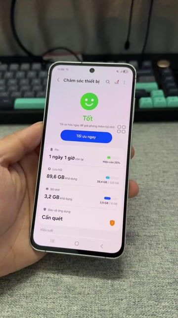 Samsung Galaxy S24 FE 128GB Xanh zin. Mua bán Điện thoại tại Thành phố Thủ Đức Tp Hồ Chí Minh được đăng bởi Võ Nhân hình 1