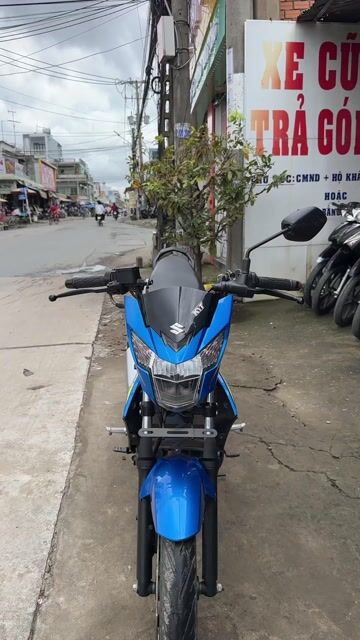 Satria 150 xanh đen 2019 ( hỗ trợ góp ). Mua bán Xe máy tại Huyện Chợ Mới An Giang được đăng bởi Cửa hàng xe Thiên Phước 2 hình 1