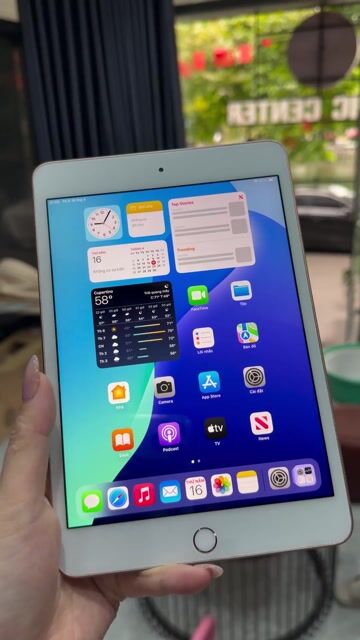 Apple iPad mini 5 64GB Vàng hồng. Mua bán Máy tính bảng tại Quận Hoàng Mai Hà Nội được đăng bởi Lã Bình iPad hình 1