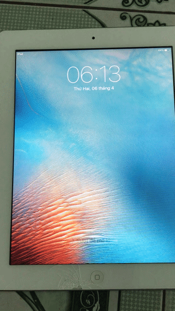 Apple iPad 16GB Trắng Đã qua sử dụng. Mua bán Máy tính bảng tại Quận Hai Bà Trưng Hà Nội được đăng bởi Hương Nguyễn hình 1