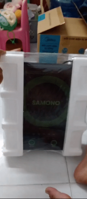 Bếp từ Samono mặt kính chịu nhiệt. Mua bán Bếp, lò, đồ điện nhà bếp tại Quận Gò Vấp Tp Hồ Chí Minh được đăng bởi Shop gia dụng mới hình 1