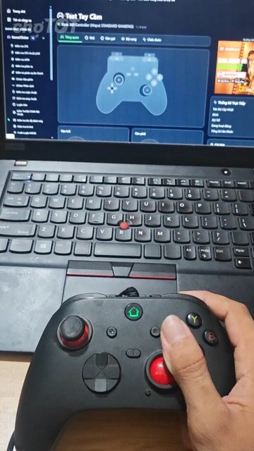 Tay cầm chơi game T-A102L Pro Đen Có dây. Mua bán Thiết bị chơi game tại Quận Cẩm Lệ Đà Nẵng được đăng bởi Thành Duy hình 1