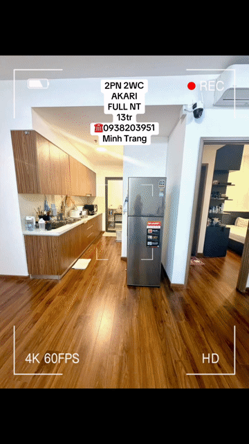 Cho thuê Căn hộ Chung cư Akari City Quận Bình Tân Tp Hồ Chí Minh diện tích 75 m² giá 13 triệu/tháng
