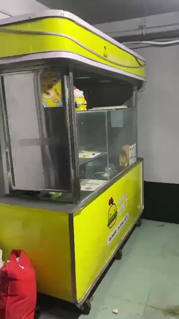 Xe Đẩy Bán Bánh Mì Burger, Trà sữa Kim loại - kính. Mua bán Đồ chuyên dụng, Giống nuôi trồng tại Quận Ninh Kiều Cần Thơ được đăng bởi Hạnh Nhân hình 1