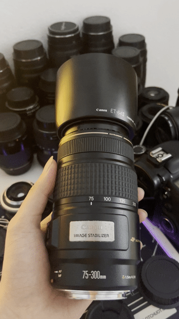 Ống kính Canon 75-300mm IS USM. Mua bán Máy ảnh, Máy quay tại Quận Nam Từ Liêm Hà Nội được đăng bởi Nguyễn Xuân Linh hình 1